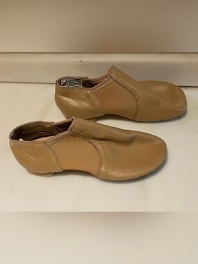 Weissman’s Kids Leather Jazz/Dance Shoes, Size 10?/12?